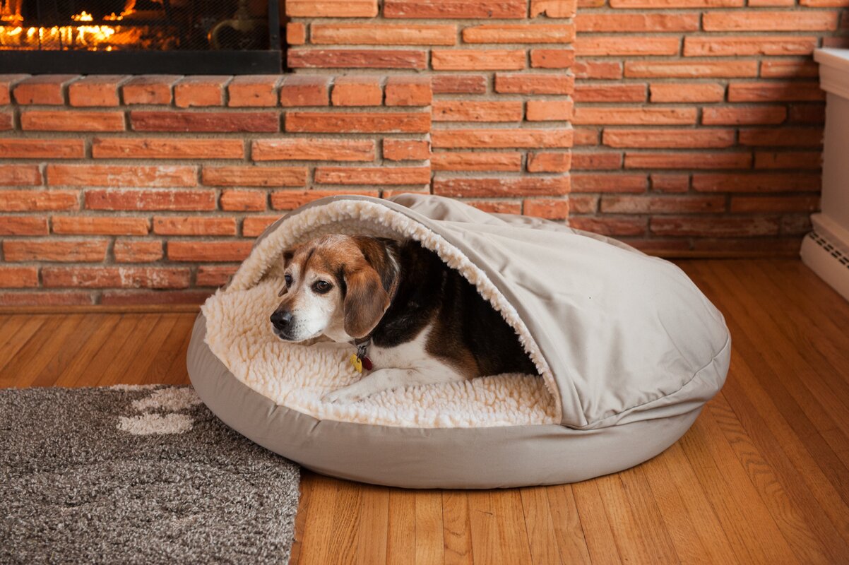 Snoozer Cozy Cave Hooded Dog Bed & Reviews | Wayfair