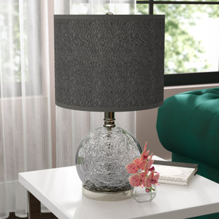 Table Lamp With Drum Shade Wayfair Cleavenger 22 Table Lamp With Drum Shade