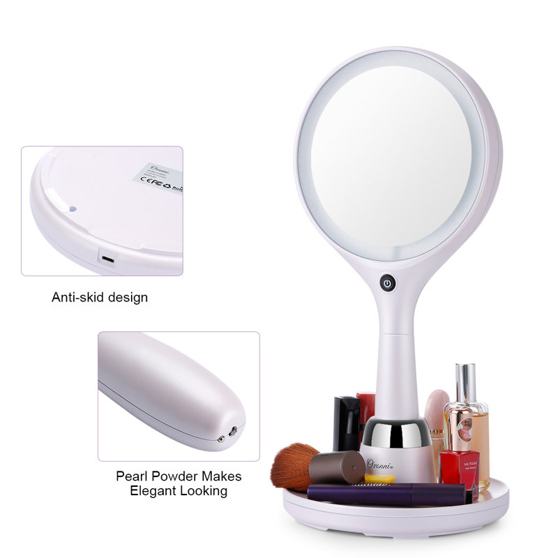 Langria Ovonni Double Sided Led Modern Lighted Makeup Mirror Wayfair