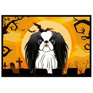 Halloween Japanese Chin Doormat