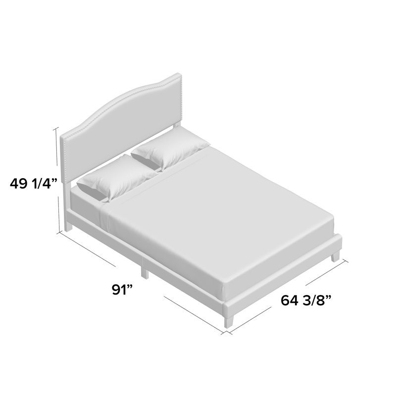 Upholstered Panel Bed & Reviews Joss & Main