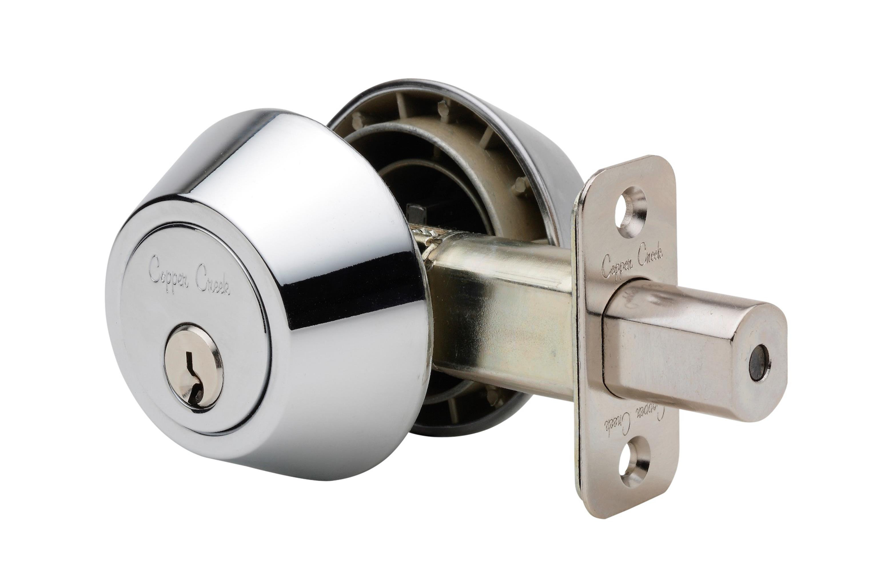 Copper Creek Db2420bc Double Cylinder Deadbolt In Bc Finish By
