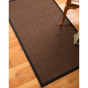 Ripley Hand-Woven Brown Area Rug