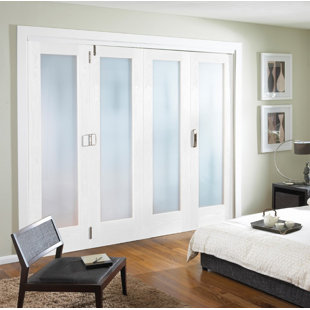 Bifold Wardrobe Doors Wayfair Co Uk Gl Prehung Bi Fold Door