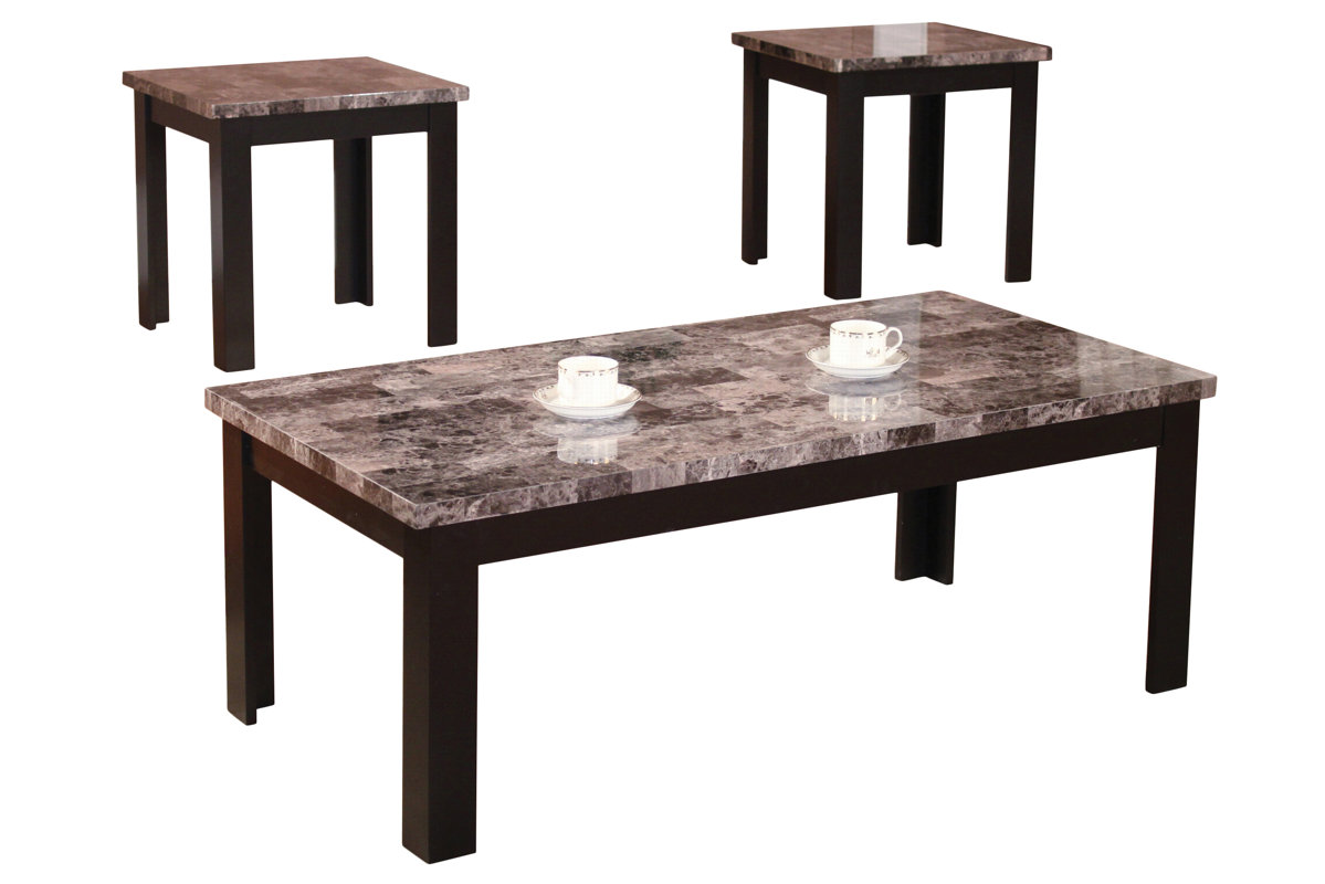 Andover Mills Cecil Marble Top Piece Coffee Table Set Reviews - Coffee Table Sets Sku Ando Defaultname andover mills cecil marble top piece coffee table set reviews - coffee table sets sku ando defaultname