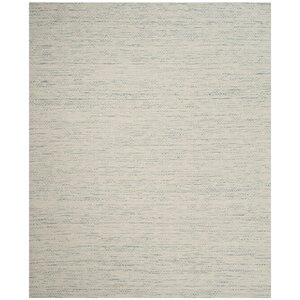 Chanelle Hand-Woven Wool Light Blue Area Rug