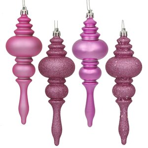 Sequin Finial Christmas Ornament (Set of 8)