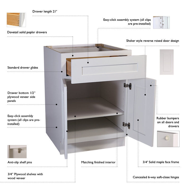 Design House Brookings 24 X 36 Wall Cabinet Wayfair Brookings 24 X 36 Wall Cabinet