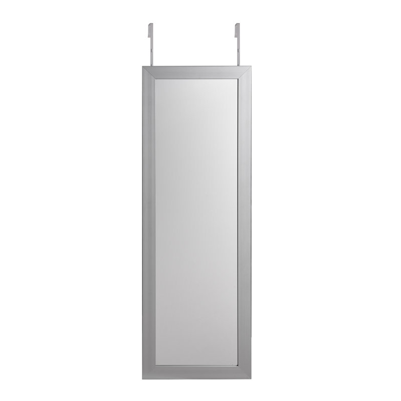 Marisa Full Length Over The Door Wall Mounted Jewelry Armoire With Mirror