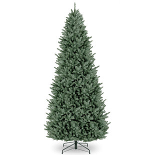 12 Foot Slim Christmas Trees You Ll Love Wayfair Slim 12 Green Fir Artificial Christmas Tree With Stand