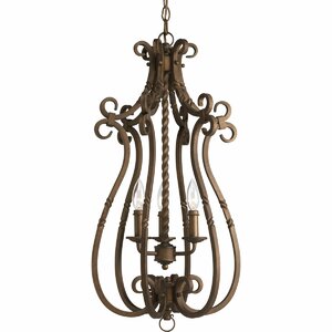 Jakes 3-Light Foyer Pendant