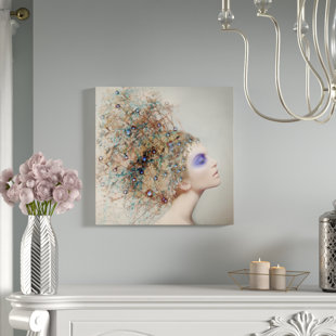 Hair Salon Canvas Wall Art Wayfair Angel High Fashion Hair Framed Graphic Art Print On Wred Canvas