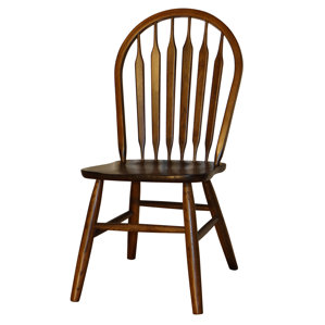 Hollingsworth Classic Arrowback Solid Wood Dining Chair (Set of 4) by Alcott Hill