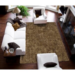 Nan Shag Brown Area Rug