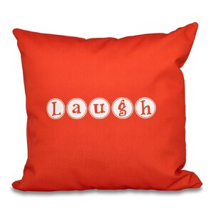 Sperber Laugh Throw Pillow