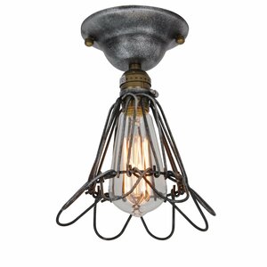 Bianca 1-Light Semi Flush Mount