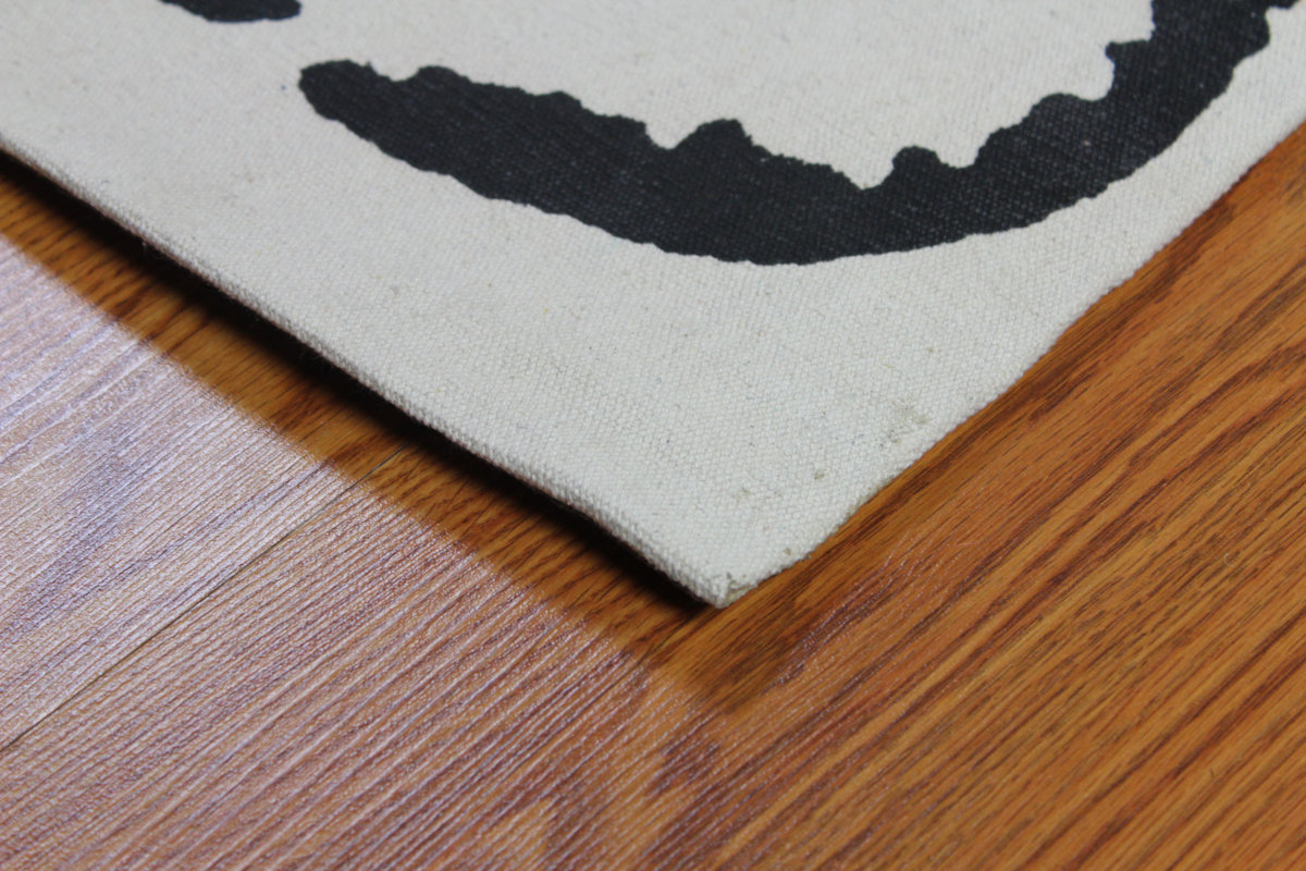 MOTI Rugs Organic Screen Print Grey Area Rug & Reviews Wayfair