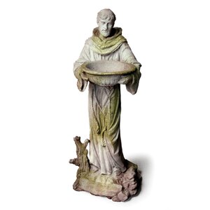 Religious Saint Francis with Bowl Statue