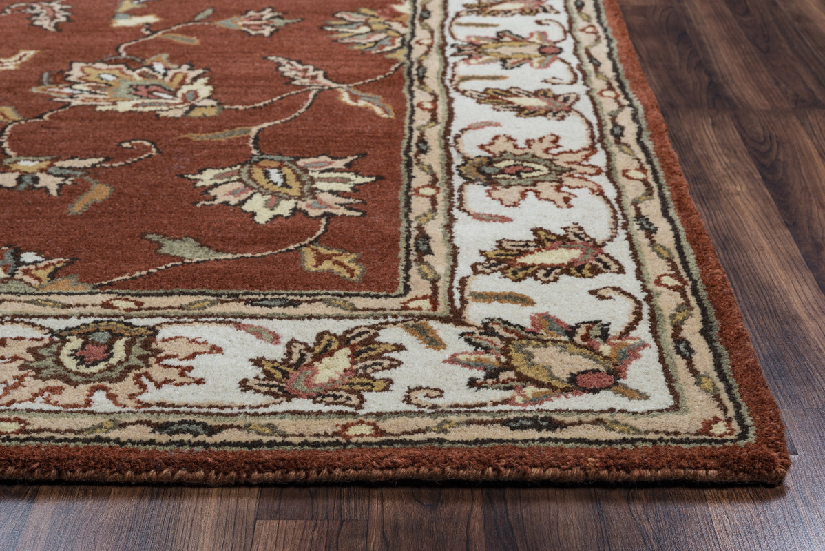 Birch Lane™ Riley Rust Rug & Reviews Wayfair