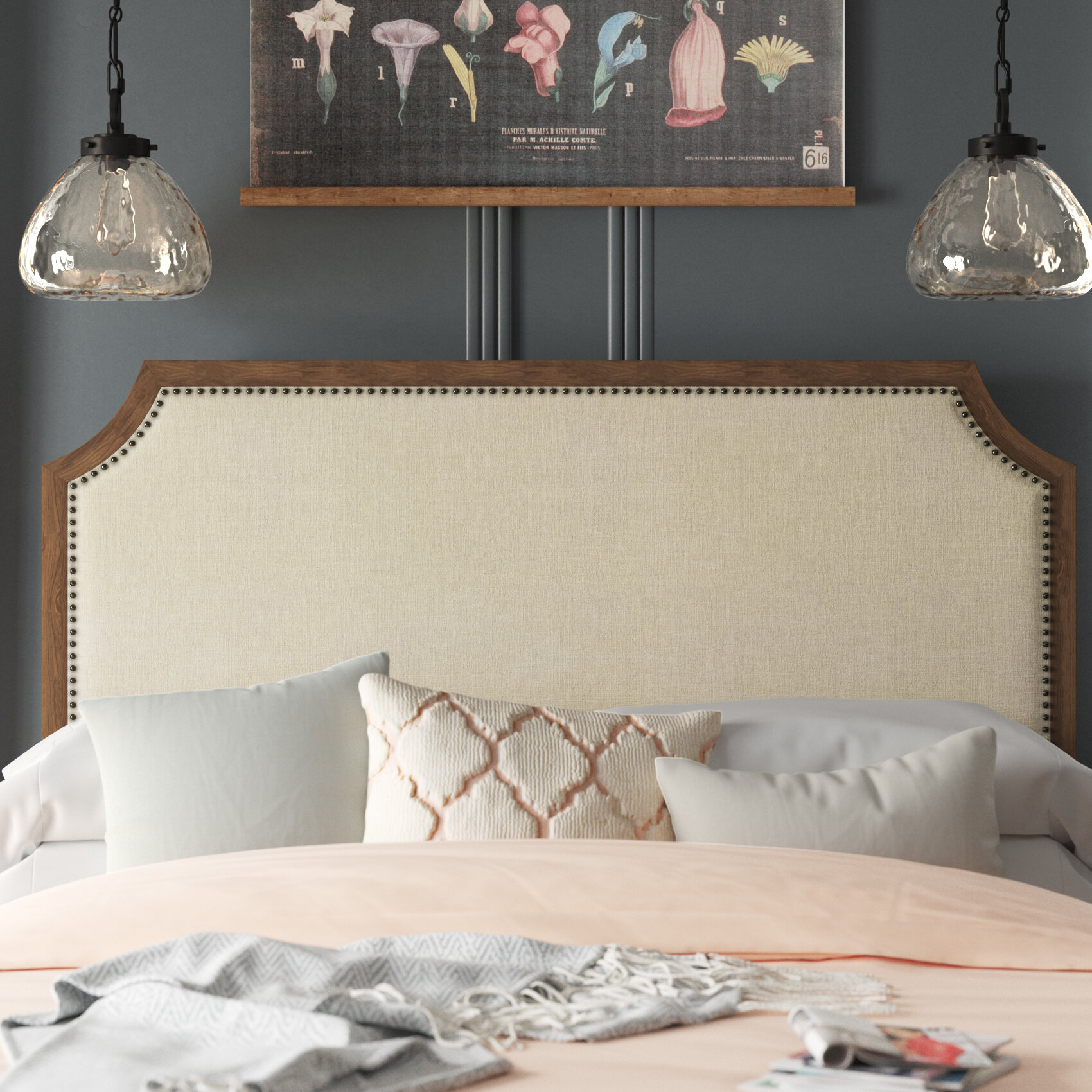 Ailey Upholstered Panel Headboard