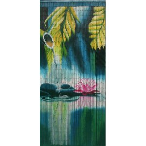 Serenity Nature Meditation Single Curtain Panel