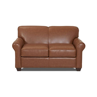 Wayfair Custom Upholstery Jennifer Leather Sofa Bed