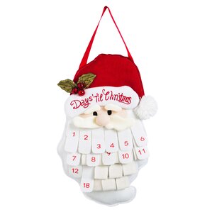 sainsburys plush santa advent calendar