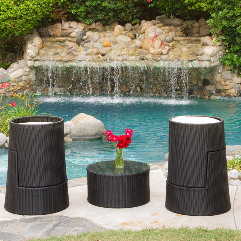 Brayden Studio Oahu 5 Piece Sofa Set with Cushions & Reviews Wayfair