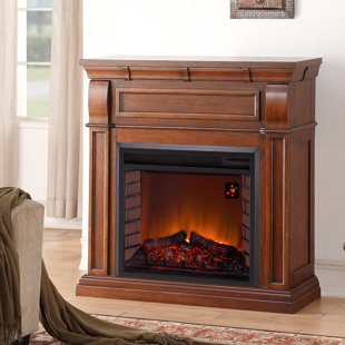 Antique Gold Fireplace Screen Wayfair Chestnut Full Size Electric Fireplace