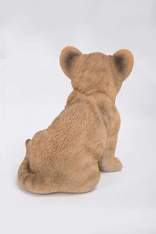 HiLine Gift Ltd. Sitting Lion Cub Statue & Reviews Wayfair