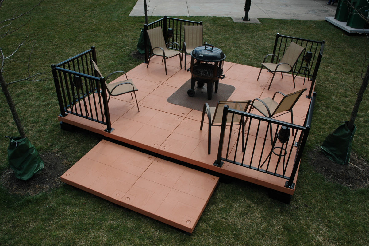 Udecx 100 Sq Ft Patio Deck Starter Kit Reviews Wayfair