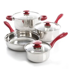 7 Piece Stainless Steel Cookware Set