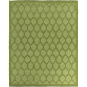 Metro Riley Hand-Loomed Green Area Rug