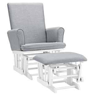 Small Nursery Glider Wayfair Roth Glider And Ottoman