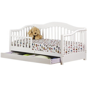 Toddler Bed with Storage by Dream On Me