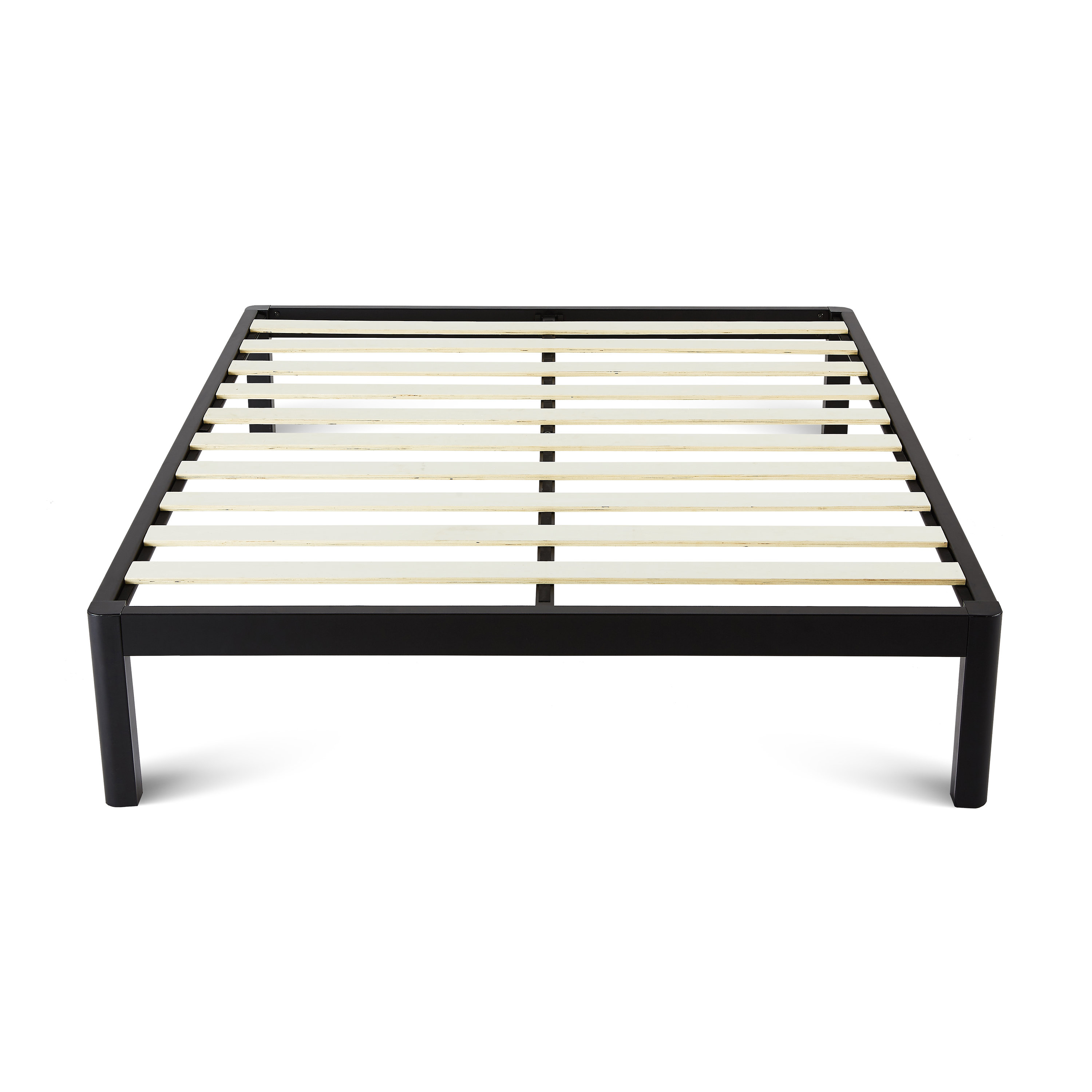 Alwyn Home Wood Slat Bed Frame Reviews Wayfair