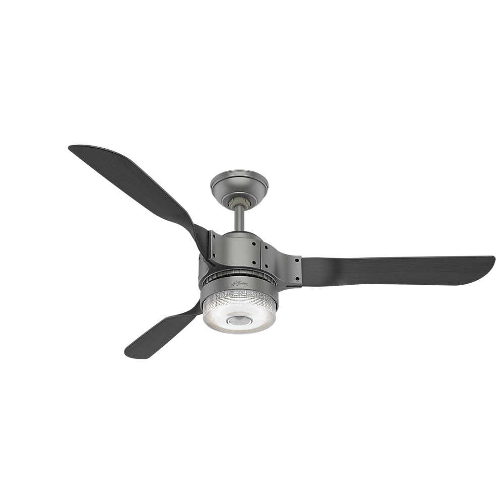 Hunter Fan 54 Apache 3 Blade Ceiling Fan With Remote Light Kit