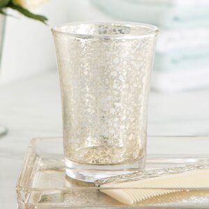 Mercury Glass Vanity Tumbler