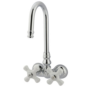 Vintage Wall Mount Clawfoot Tub Faucet