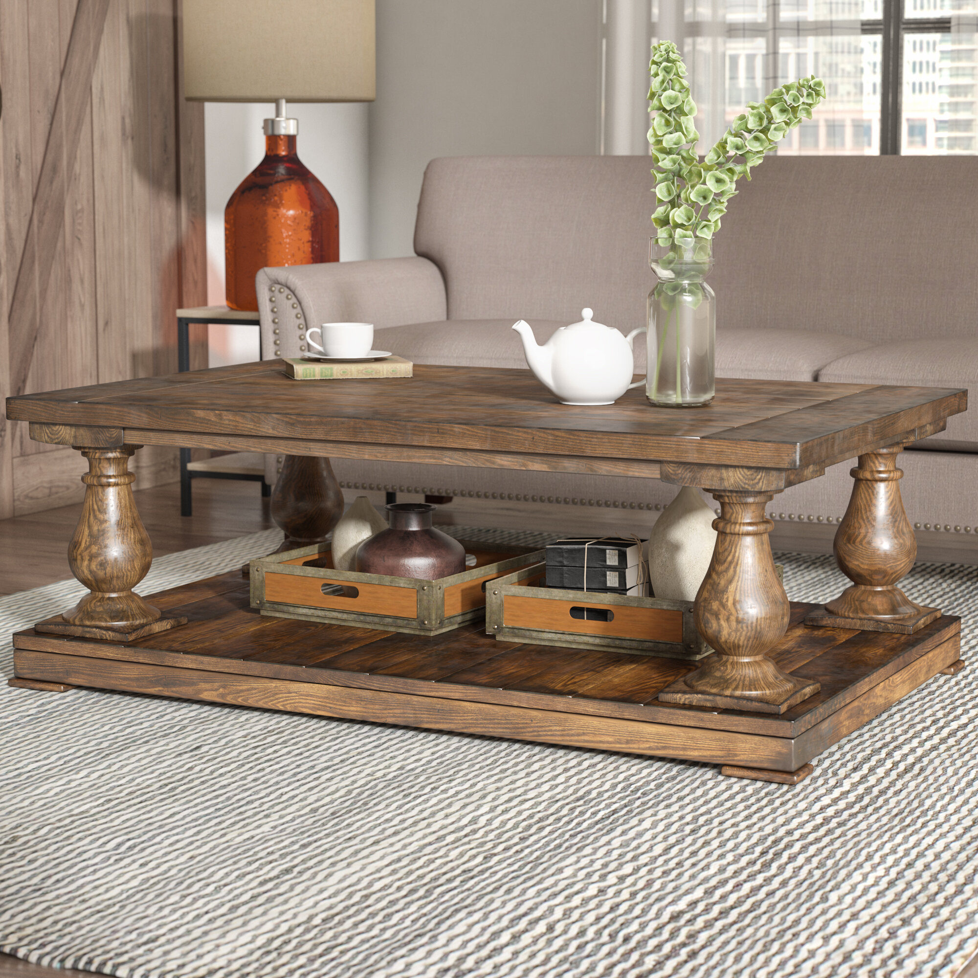 Laurel Foundry Modern Farmhouse Gladiola Coffee Table ...