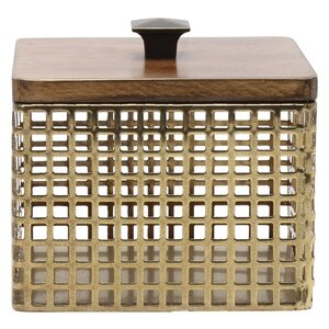 Glenda Perforated Metal Container