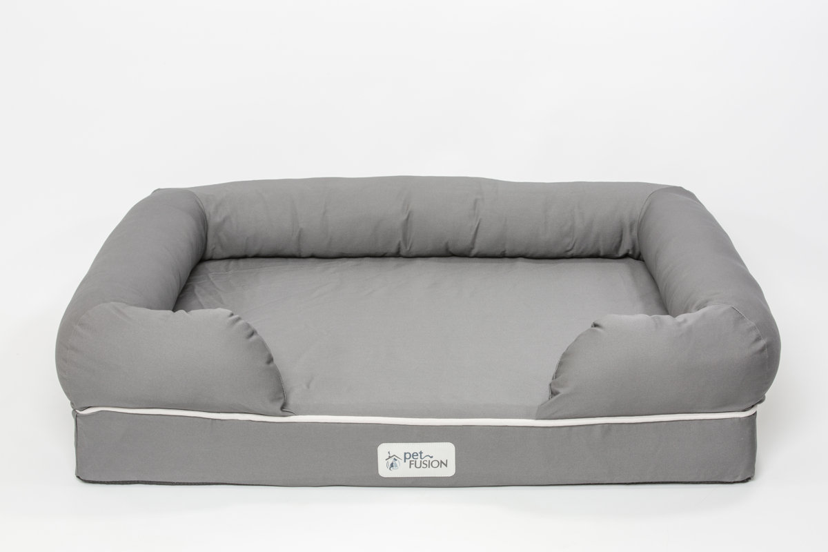 PetFusion Ultimate Lounge Premium Edition Dog Bed with Solid Memory
