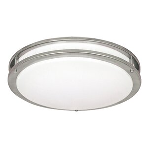 2-Light Flush Mount