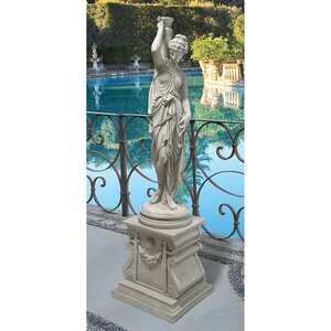 Dione, the Divine Water Goddess Garden Statue