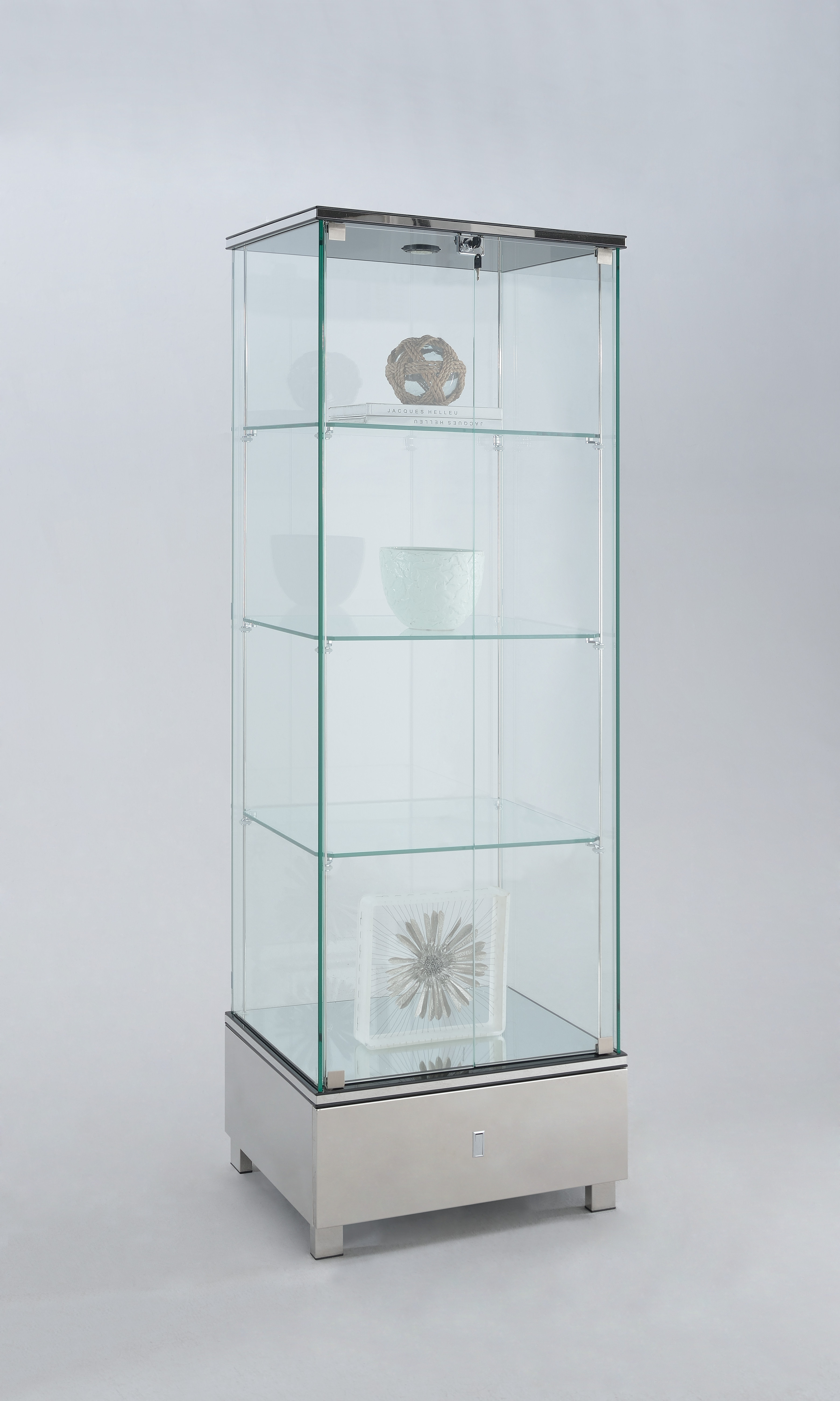 Orren Ellis Tamas Gl Curio Cabinet Wayfair