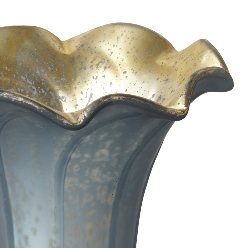 River of Goods Hand Blown Mercury Glass Replacement Lily Shade & Reviews Wayfair