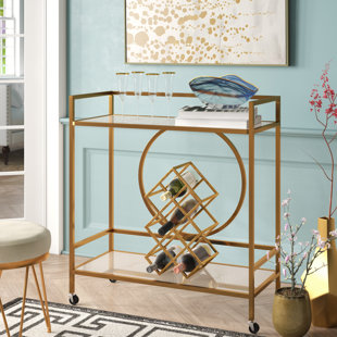 Vintage Bar Cart Wayfair Broadridge Bar Cart