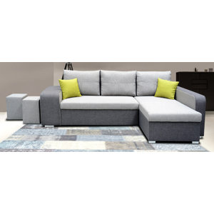 Ecksofa-Set Lexie mit Bettfunktion von Home Loft..