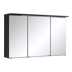 100 cm x 64 cm Spiegelschrank Bologna mit LED Be..