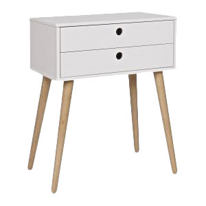 Beistelltisch Retro mit Stauraum von Woood
